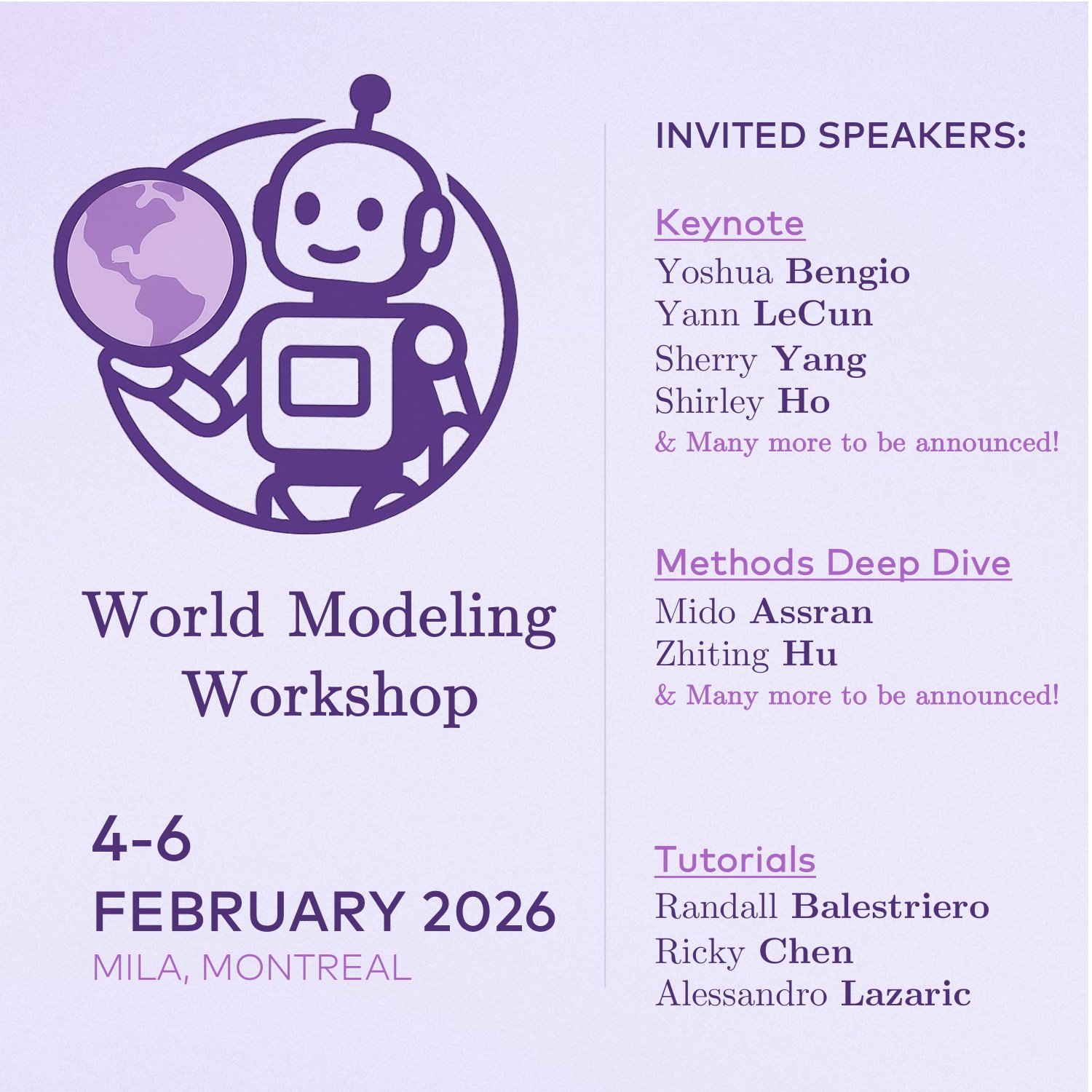 World Modeling Workshop Logo